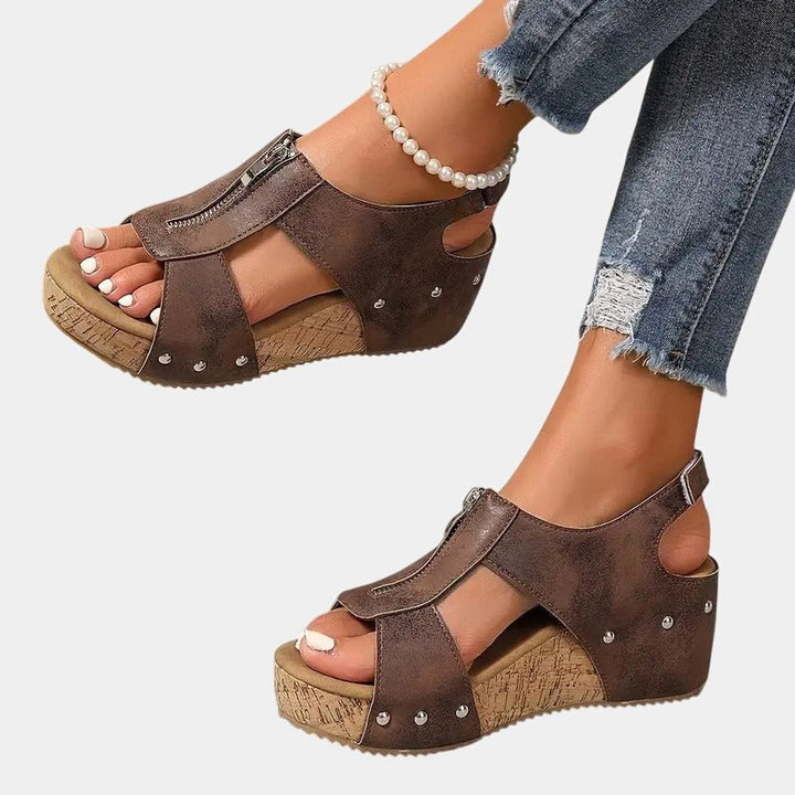 Abigail | Women's Orthopedic Sandals with Zipper - image 6