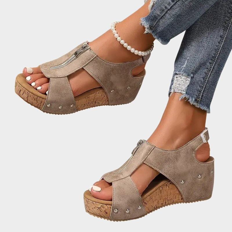 Abigail | Women's Orthopedic Sandals with Zipper - image 8