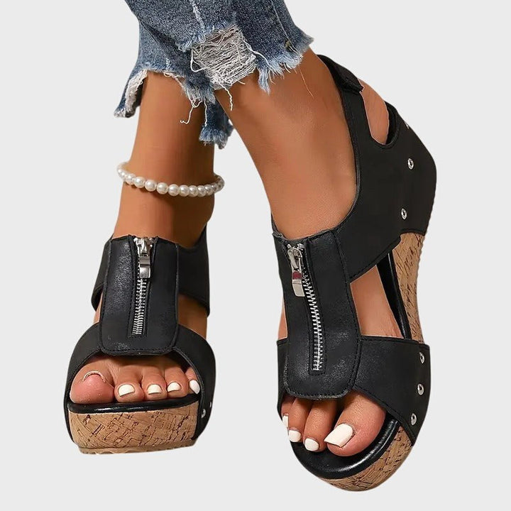 Abigail | Women's Orthopedic Sandals with Zipper - image 9