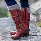 Ada | Women's Orthopedic Boots, Warm Winter Boots | Animated Apparel | Red