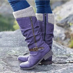Ada | Women's Orthopedic Boots, Warm Winter Boots | Animated Apparel | Purple