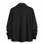 Hudson | Men's Corduroy Utility Shirt, Relaxed-Fit Casual Shirt | Animated Apparel
