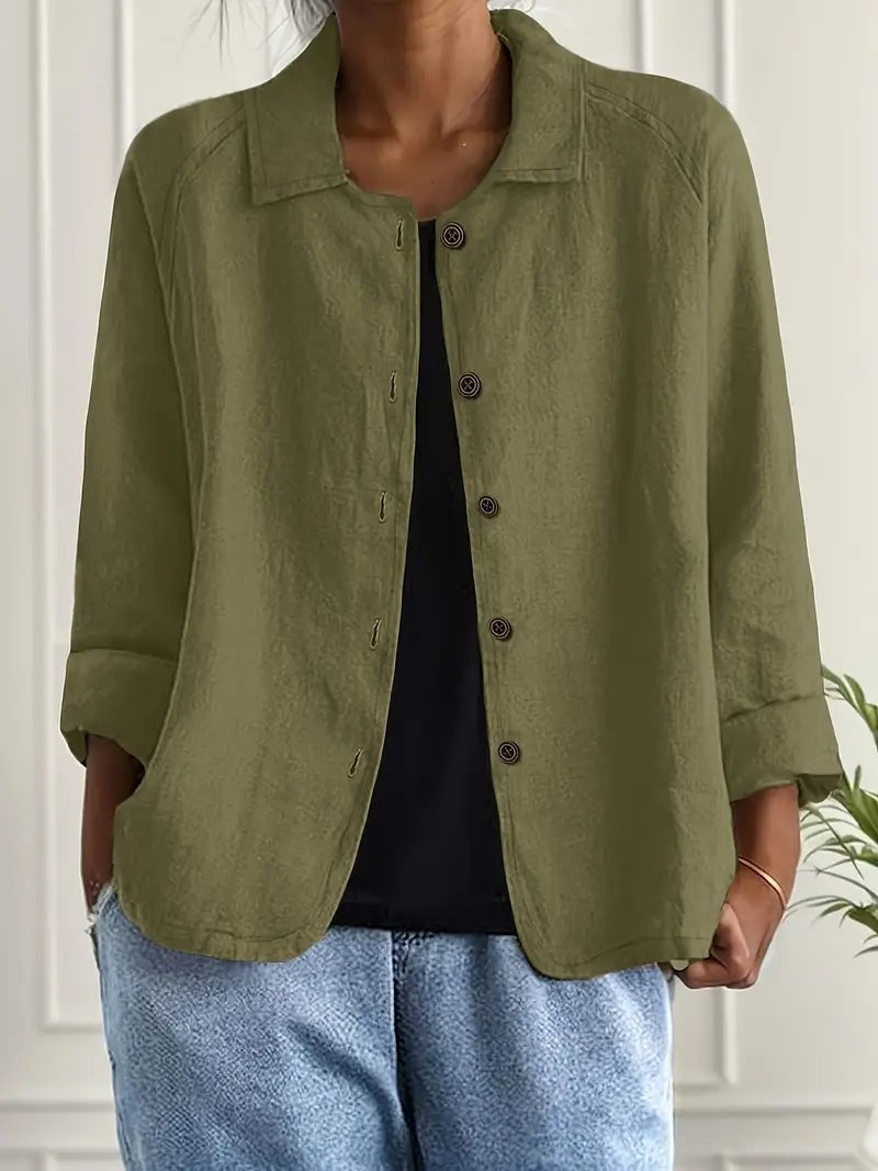 Addison | Women's Classic Lightweight Shirt Cardigan - image 10