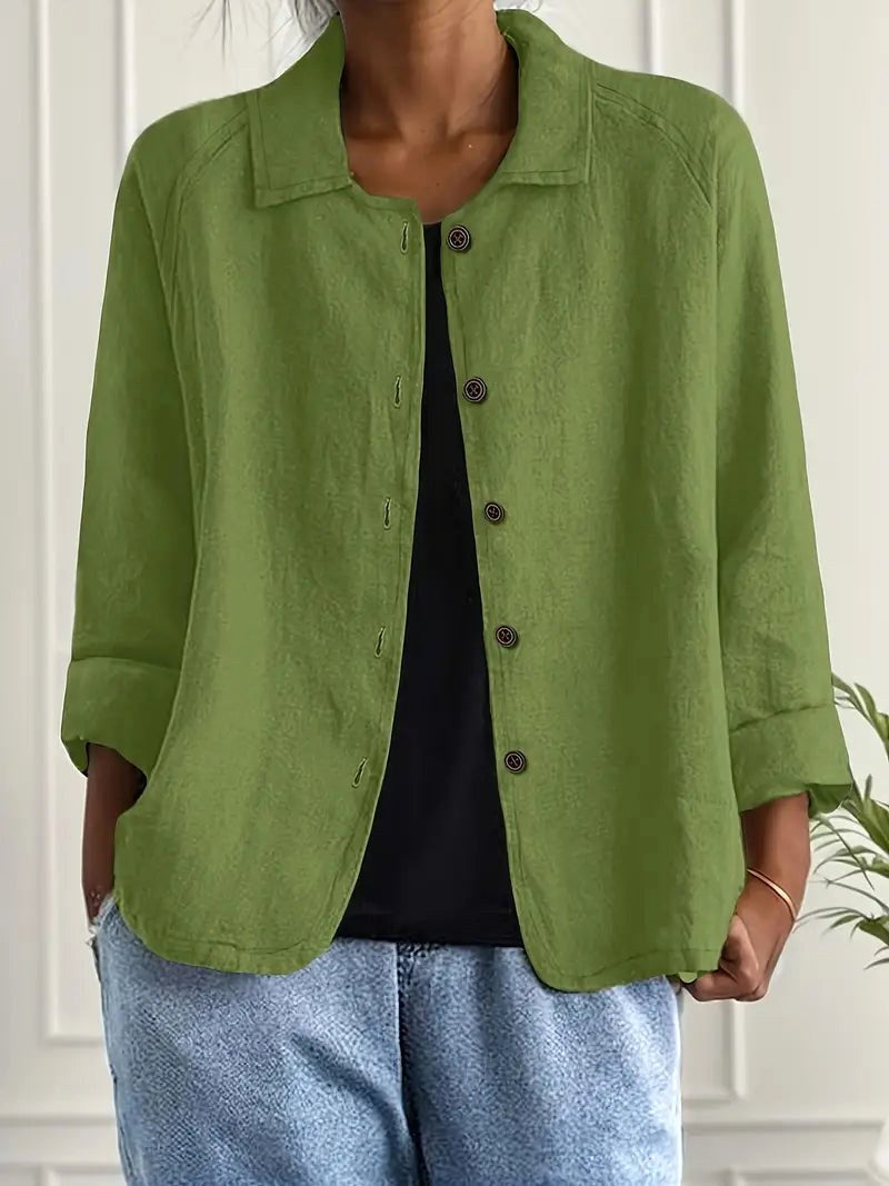 Addison | Women's Classic Lightweight Shirt Cardigan - image 13