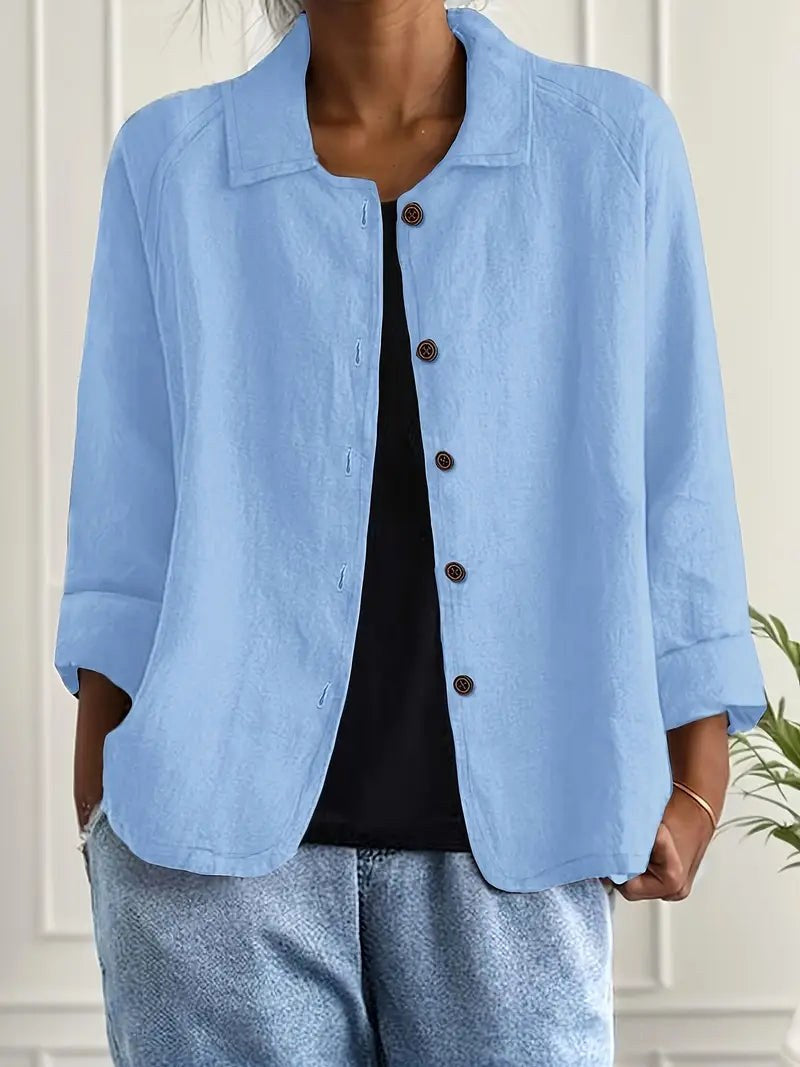 Addison | Women's Classic Lightweight Shirt Cardigan - image 3