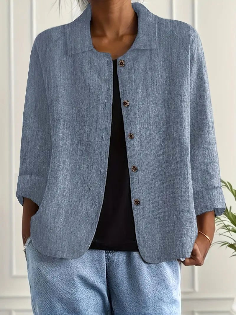 Addison | Women's Classic Lightweight Shirt Cardigan - image 6
