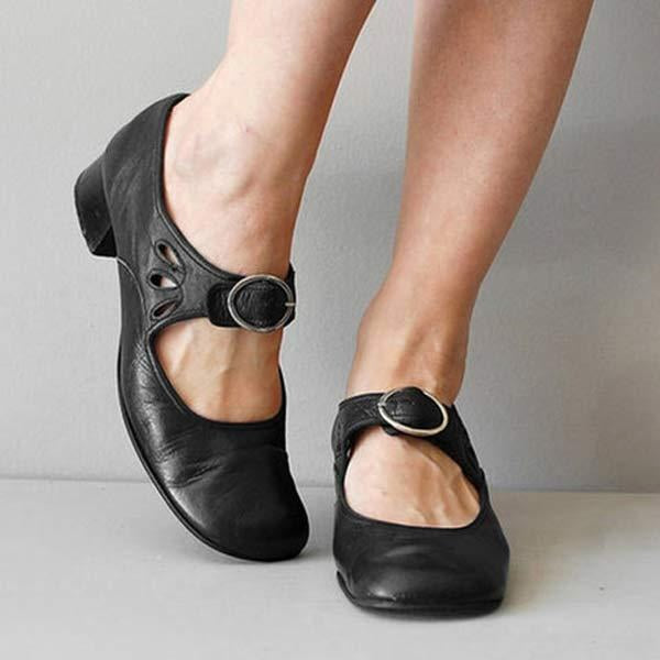 Addison | Women's Stylish Orthopedic Leather Sandals - Black