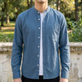 Alex | Women's Long Sleeve Cotton-Blend Shirt, Tailored Button-Up Shirt | Animated Apparel