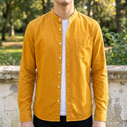 Alex | Women's Long Sleeve Cotton-Blend Shirt, Tailored Button-Up Shirt | Animated Apparel