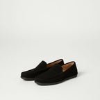 Sebastian | Men's Suede-Effect Slip-On Loafers, Flexible Sole Loafers | Animated Apparel