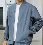 Alistair | Men's Bomber Jacket with Clean Lines, Modern Classic Bomber Jacket | Animated Apparel