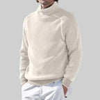 Cameron | Men's High-Neck Knit Jumper, Fitted Turtleneck Jumper | Animated Apparel