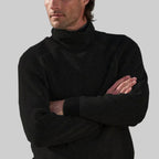 Cameron | Men's High-Neck Knit Jumper, Fitted Turtleneck Jumper | Animated Apparel