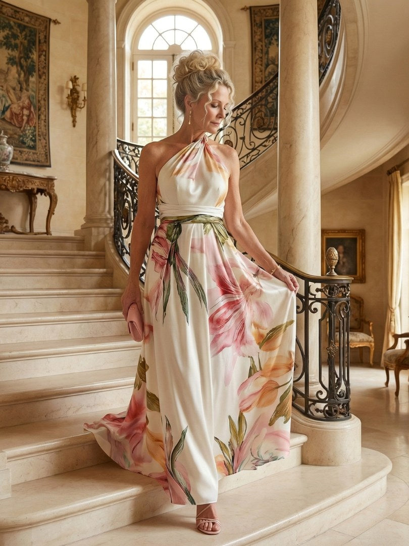 Amiel | Women's Sleeveless Floral Maxi Dress - image 11