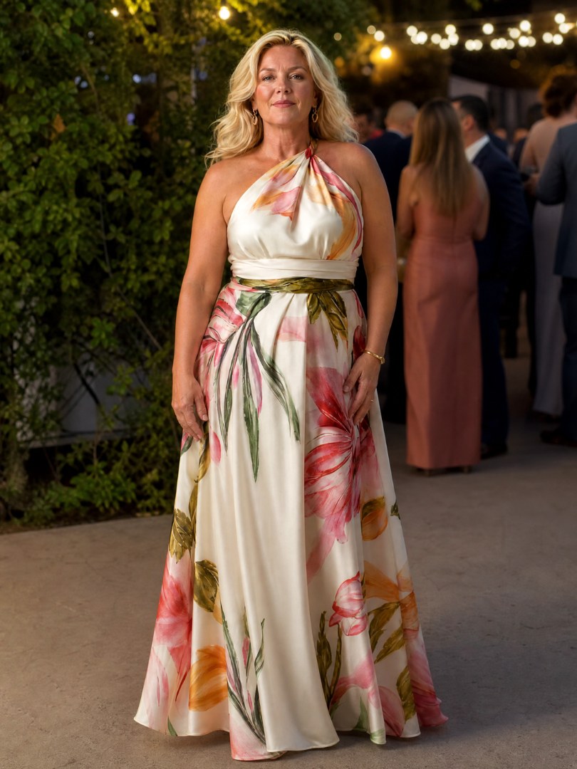 Amiel | Women's Sleeveless Floral Maxi Dress - image 15