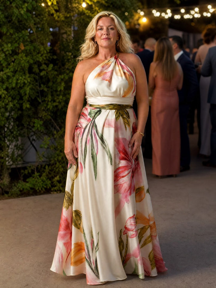 Amiel | Women's Sleeveless Floral Maxi Dress - image 15