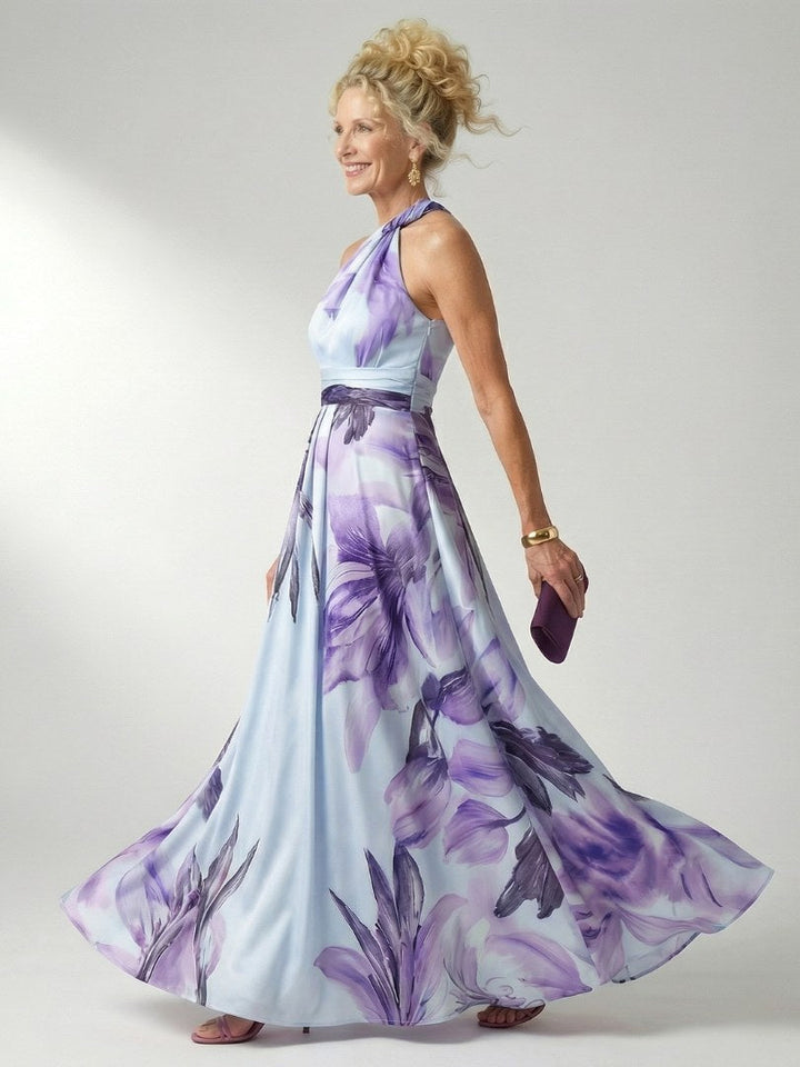 Amiel | Women's Sleeveless Floral Maxi Dress - image 6