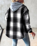 Anais | Women's Hooded Drawstring Hoodie, Loose-Fit Comfort Jacket | Animated Apparel