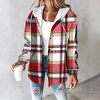 Anais | Women's Hooded Drawstring Hoodie, Loose-Fit Comfort Jacket | Animated Apparel