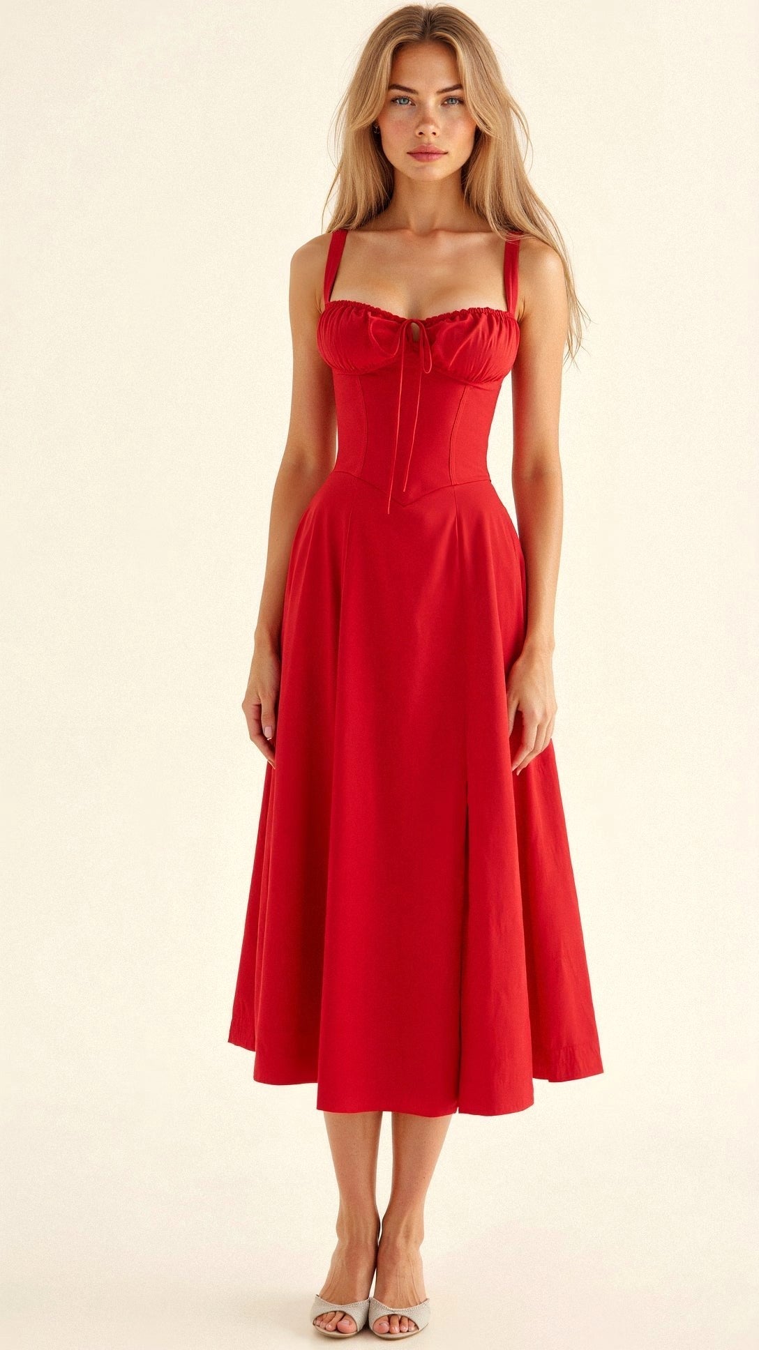 Anika | Women's Bustier Midi Dress - image 11