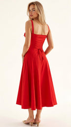 Anika | Women's Bustier Midi Dress - image 12