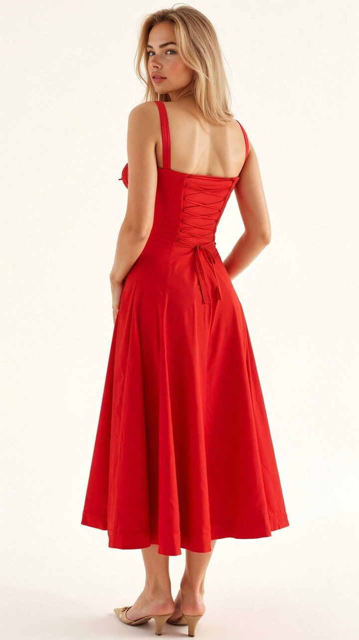 Anika | Women's Bustier Midi Dress - image 12