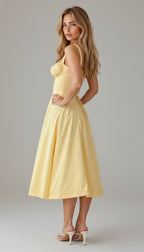 Anika | Women's Bustier Midi Dress - image 14