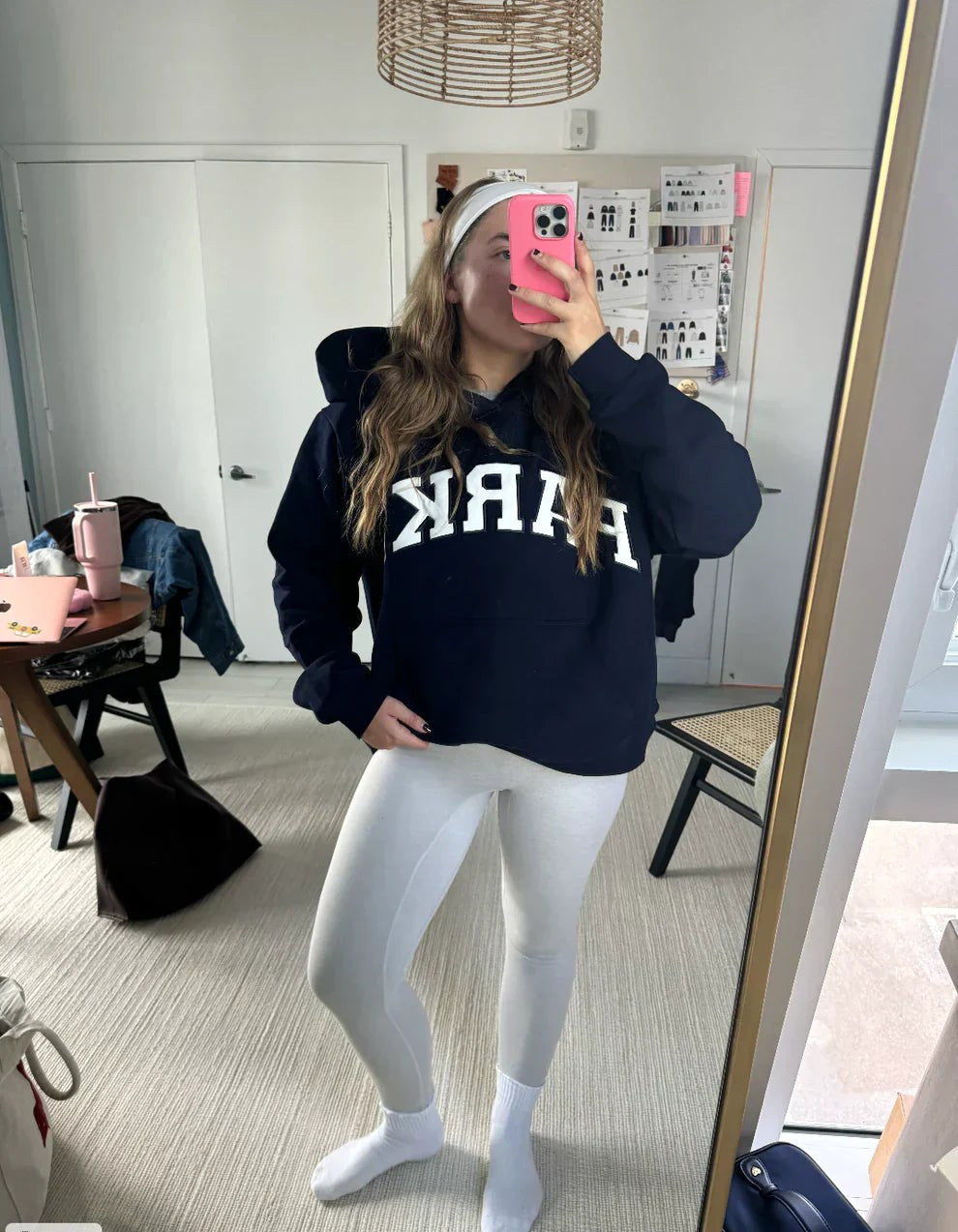 Annabelle | Women's Oversized Varsity Sweatshirt, Chenille Lettering Crewneck Jumper | Animated Apparel