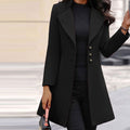 Annette | Women's Wool Tailored Coat, Prestige Winter Coat | Animated Apparel