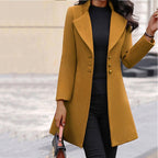Annette | Women's Wool Tailored Coat, Prestige Winter Coat | Animated Apparel