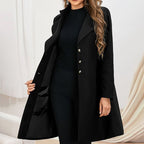 Annette | Women's Wool Tailored Coat, Prestige Winter Coat | Animated Apparel