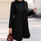 Annette | Women's Wool Tailored Coat, Prestige Winter Coat | Animated Apparel