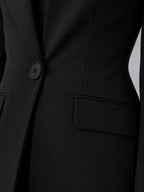 Annie | Women's Tailored Blazer & Trouser Suit Set, Smart Two-Piece Suit | Animated Apparel | Brown