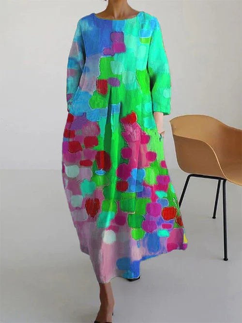 Antonella | Women's Floral Cotton Summer Dress - image 3