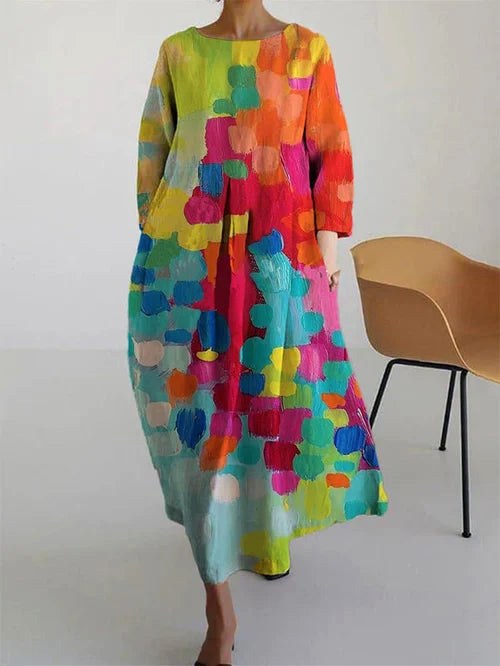 Antonella | Women's Floral Cotton Summer Dress - image 4