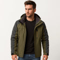 Leo | Men's Waterproof Breathable Outdoor Jacket, Hooded Rain Jacket | Animated Apparel