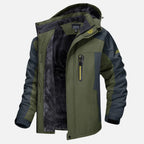 Leo | Men's Waterproof Breathable Outdoor Jacket, Hooded Rain Jacket | Animated Apparel