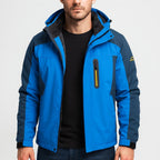 Leo | Men's Waterproof Breathable Outdoor Jacket, Hooded Rain Jacket | Animated Apparel