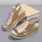 Aubrey | Women's Orthopedic Platform Sandals with Adjustable Straps - image 4