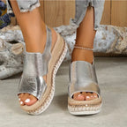 Aubrey | Women's Orthopedic Platform Sandals with Adjustable Straps - image 5