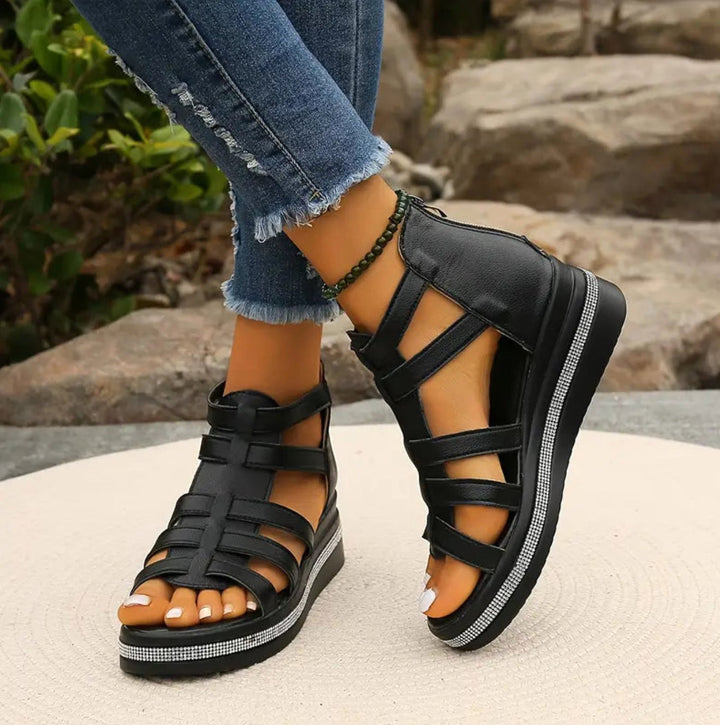 Audrey | Women's Elegant Wedge Sandals - image 4