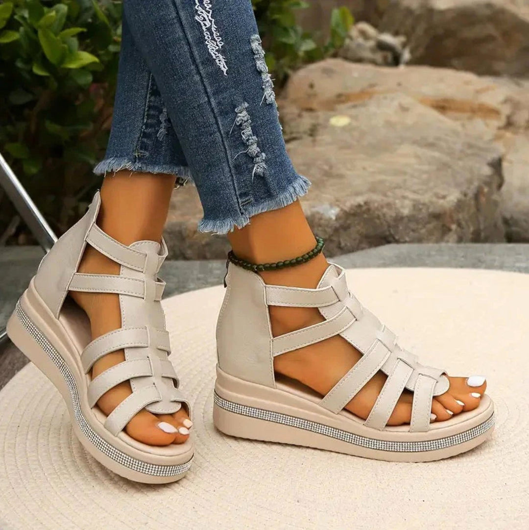 Audrey | Women's Elegant Wedge Sandals - image 7