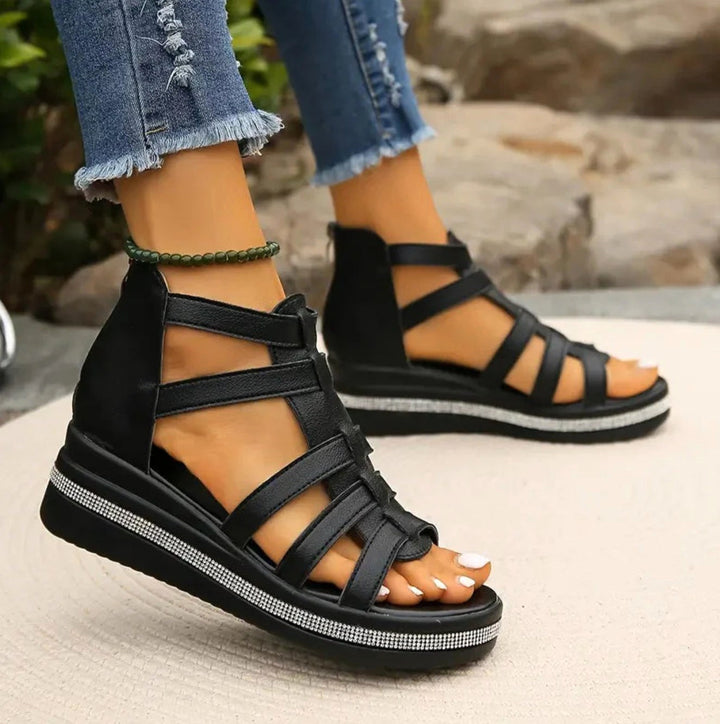 Audrey | Women's Elegant Wedge Sandals - image 8