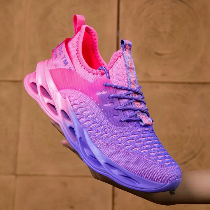 Audrey | Women's Orthopedic Sneakers - Pink and Blue
