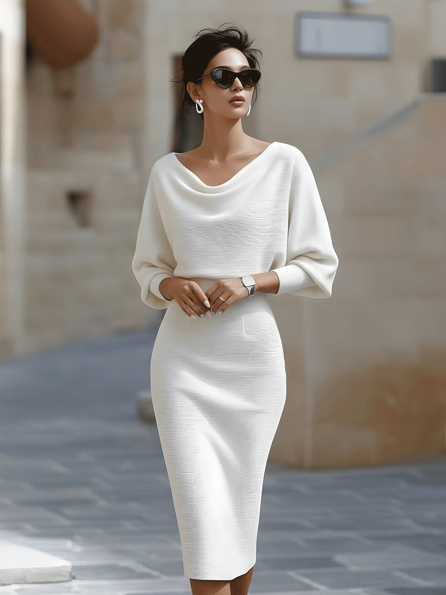 Avery | Women's Luxurious Midi Dress - image 14