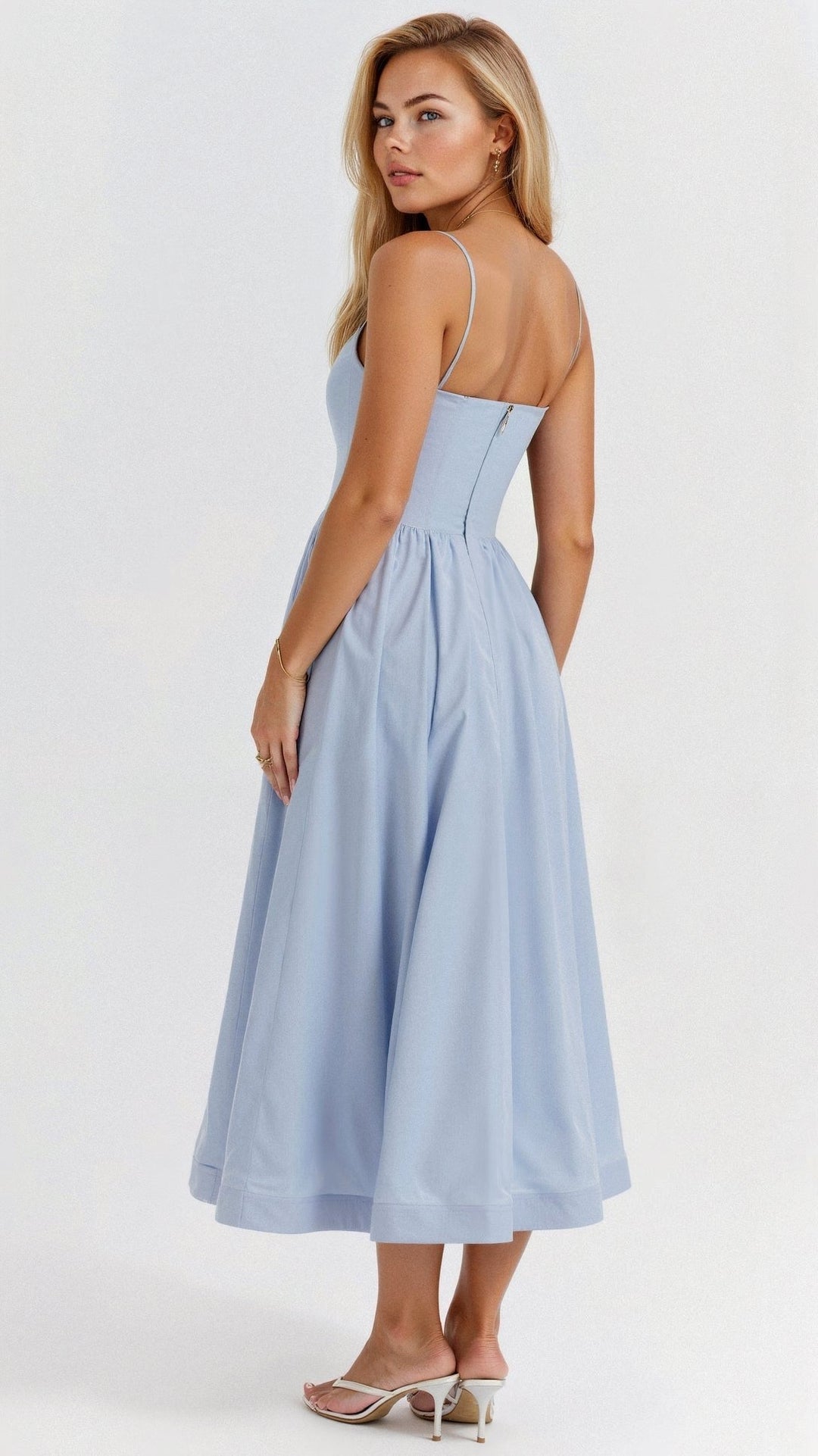 Avery | Women's Sleeveless Midi Dress - image 1