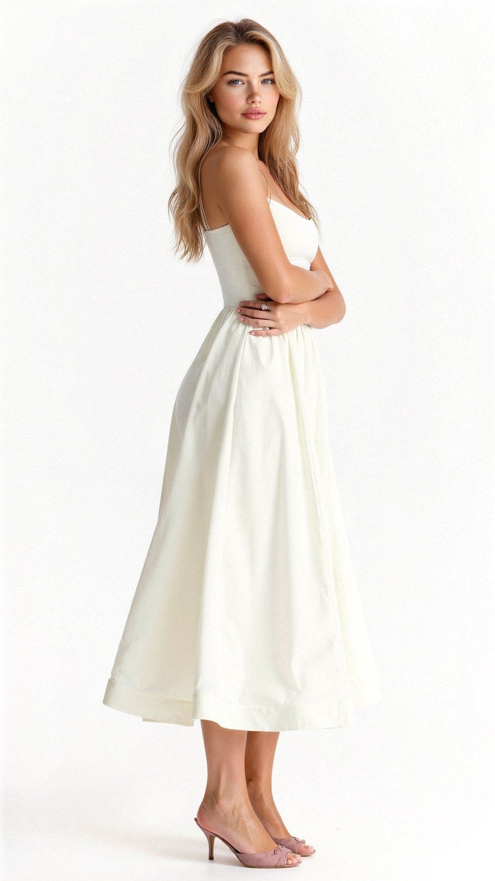 Avery | Women's Sleeveless Midi Dress - image 3