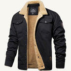 Beckett | Men's Fleece-Lined Winter Coat, Warm Outdoor Coat | Animated Apparel