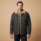 Beckett | Men's Fleece-Lined Winter Coat, Warm Outdoor Coat | Animated Apparel