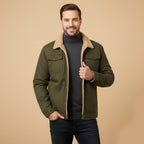 Beckett | Men's Fleece-Lined Winter Coat, Warm Outdoor Coat | Animated Apparel